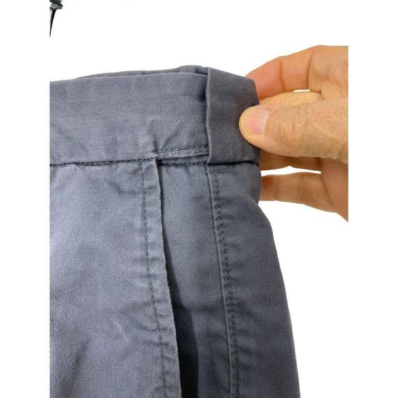 Men’ Claiborne Chino Shorts Gray Size 50 Adjustable Flex Waist 5124 10" Burmuda - Picture 3 of 6